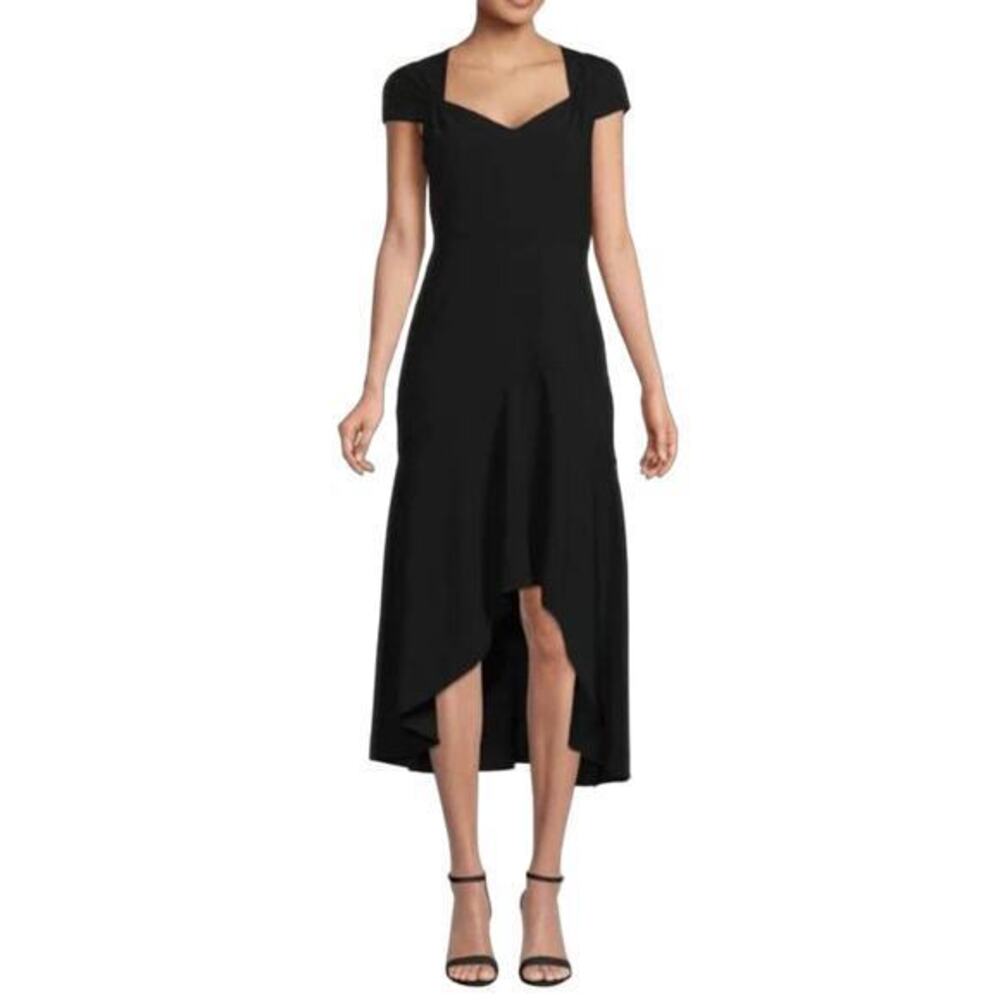 Adrianna Papell Divine High Low Midi Dress Size 0 NWT